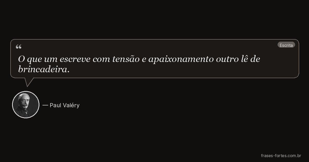 Frase de Paul Valéry