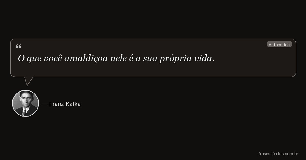 Frase de Franz Kafka