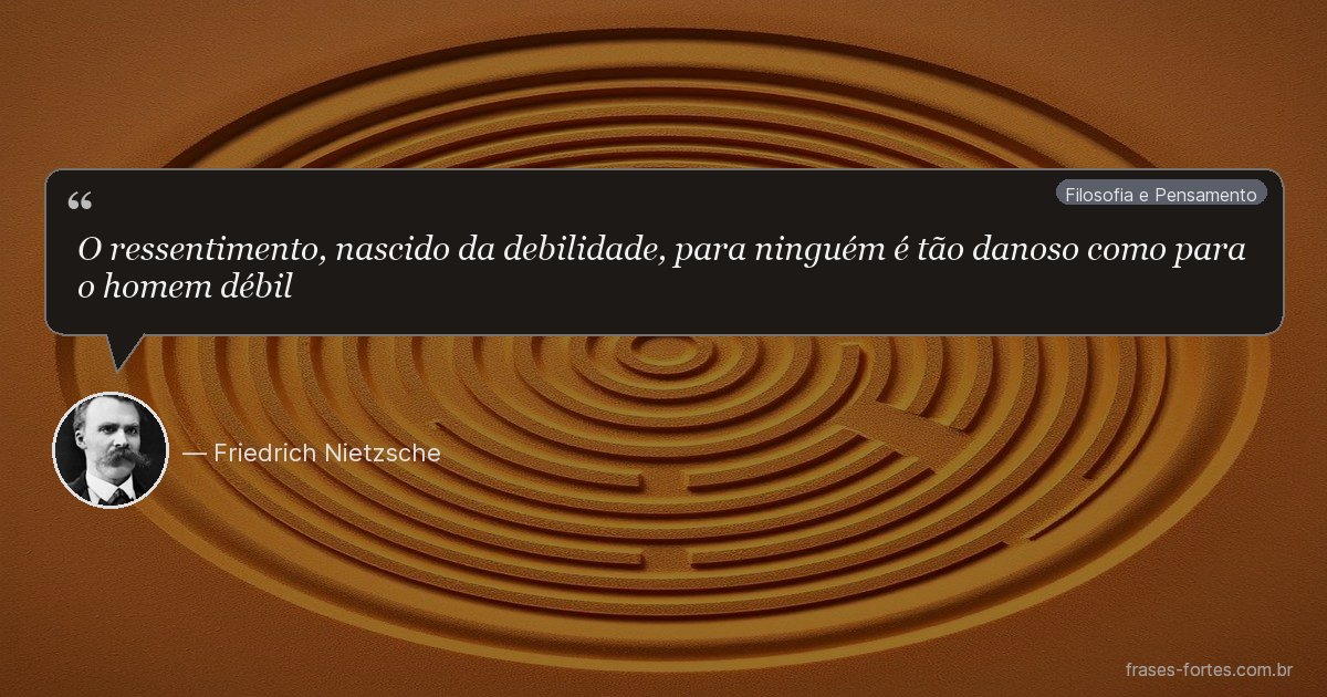 Frase de Friedrich Nietzsche