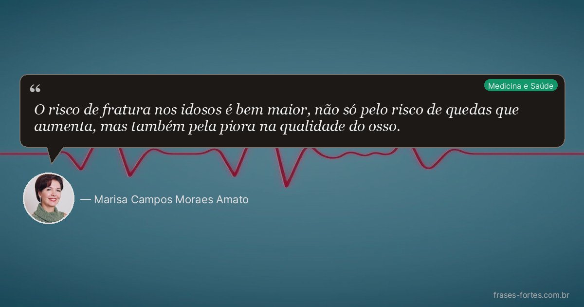 Frase de Marisa Campos Moraes Amato