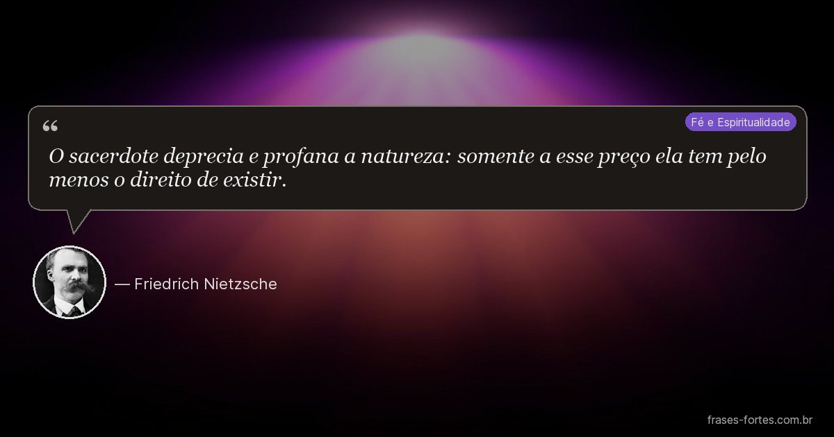 Frase de Friedrich Nietzsche