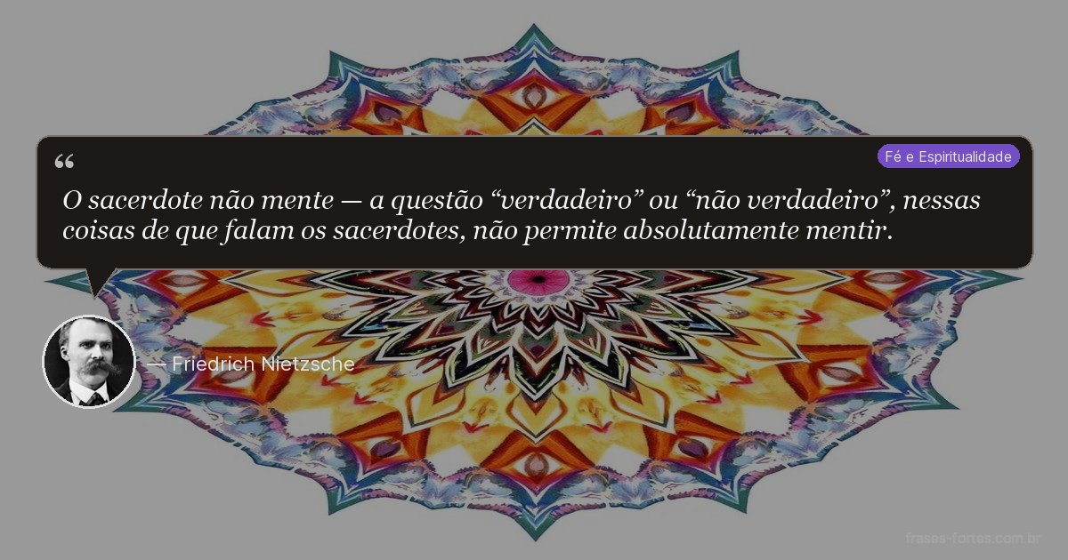 Frase de Friedrich Nietzsche