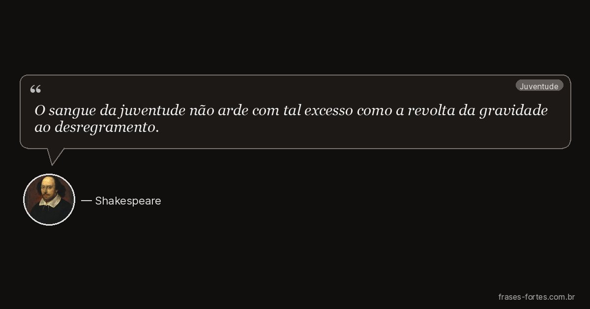 Frase de Shakespeare
