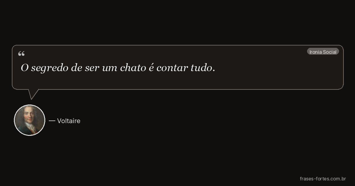 Frase de Voltaire