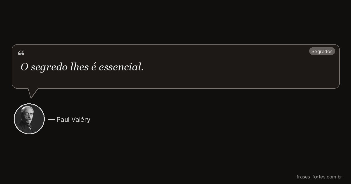 Frase de Paul Valéry