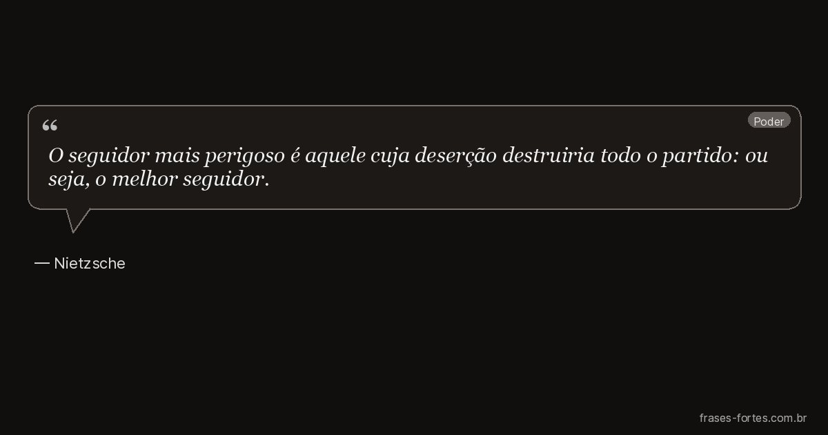 Frase de Nietzsche