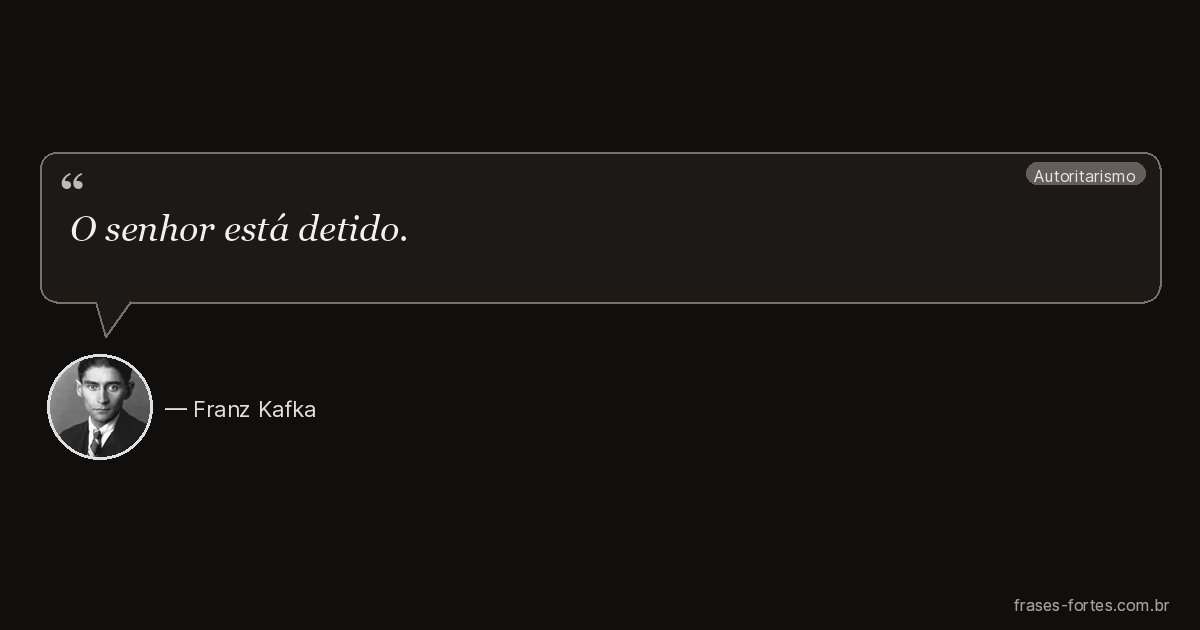 Frase de Franz Kafka