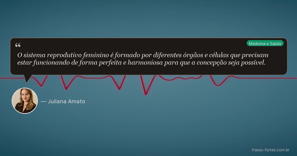 Frase de Juliana Amato