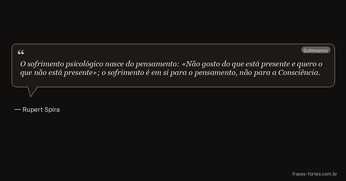 Frase de Rupert Spira