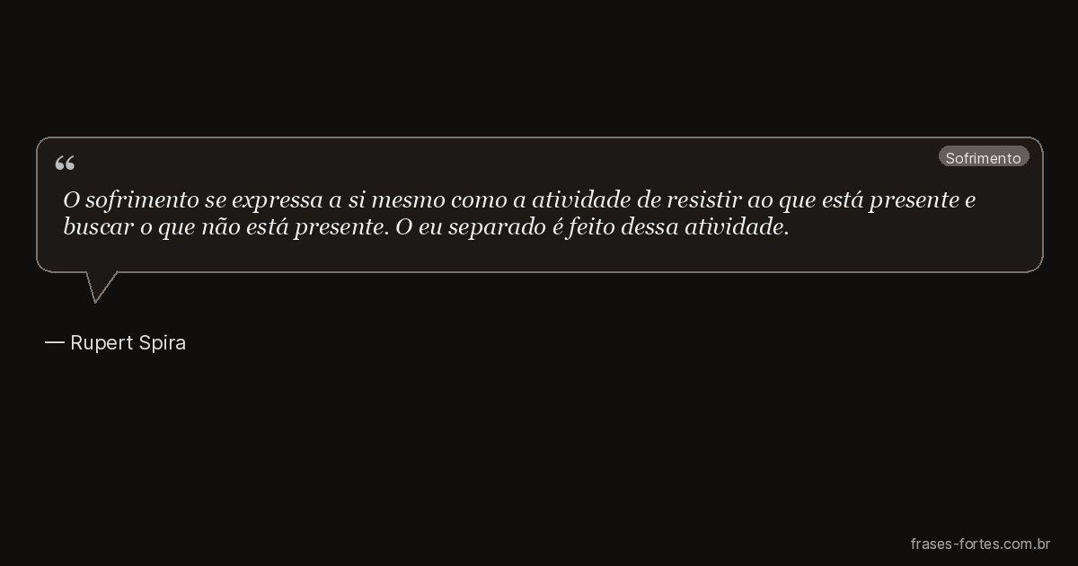 Frase de Rupert Spira