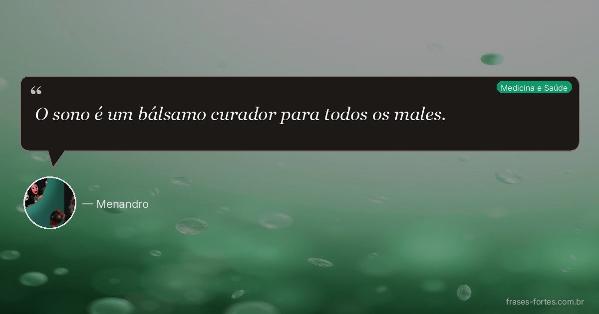 Frase de Menandro