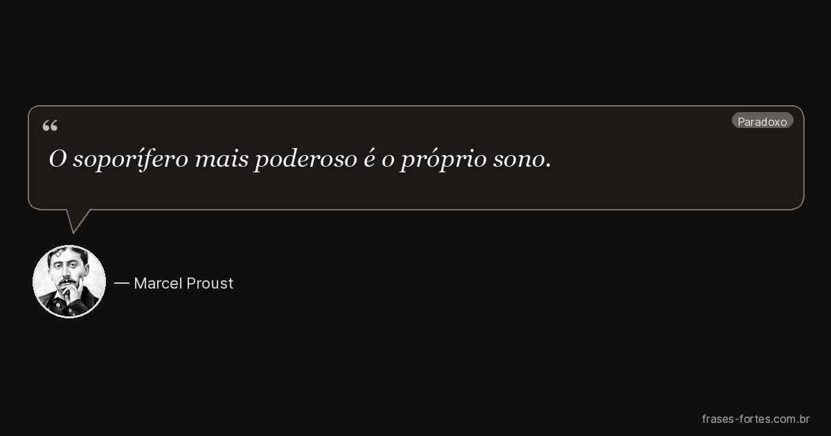 Frase de Marcel Proust