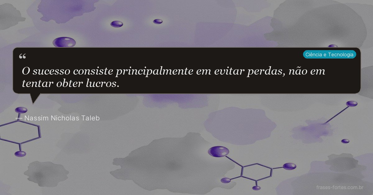 Frase de Nassim Nicholas Taleb