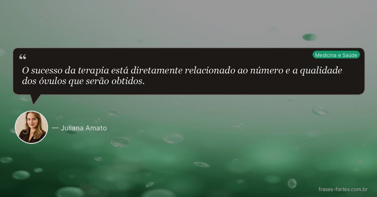 Frase de Juliana Amato