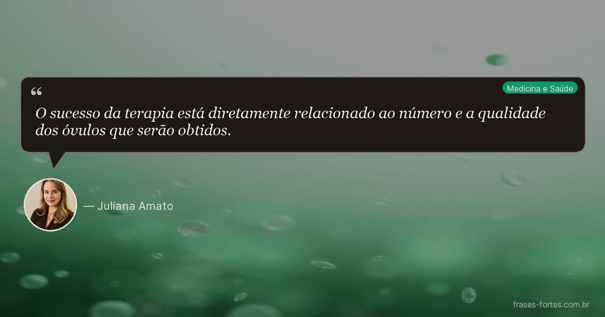 Frase de Juliana Amato