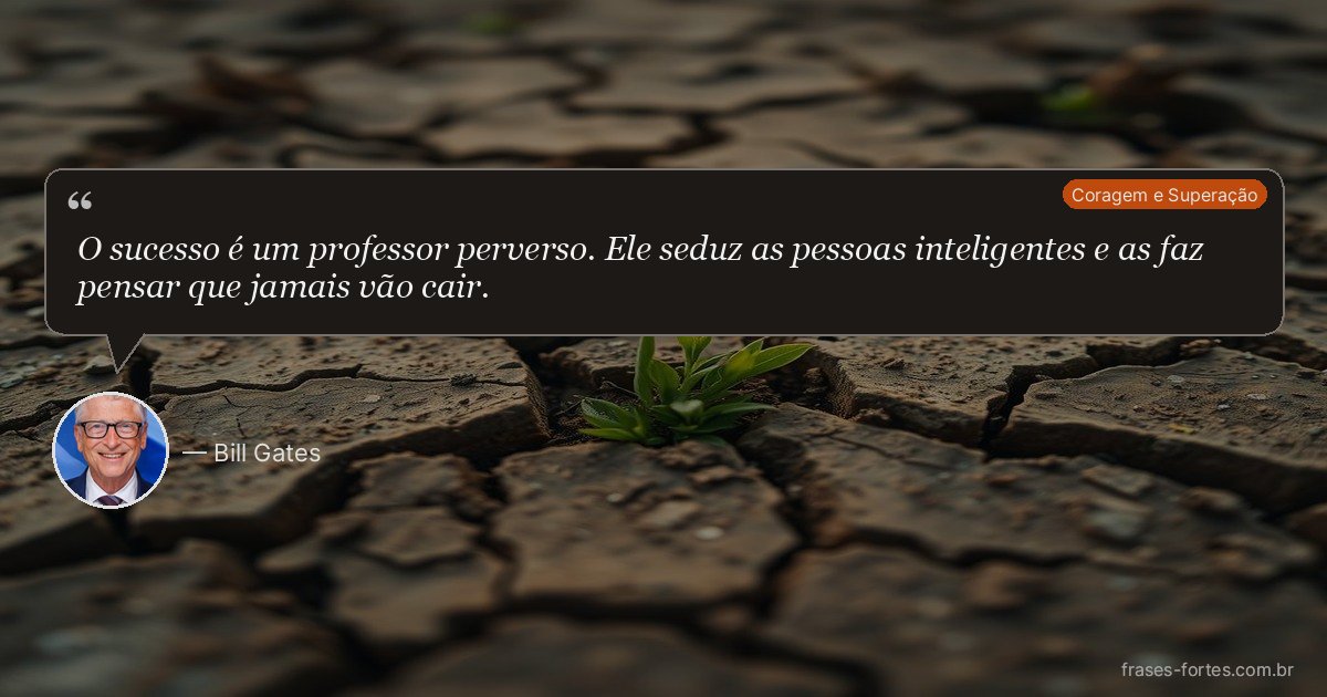 Frase de Bill Gates