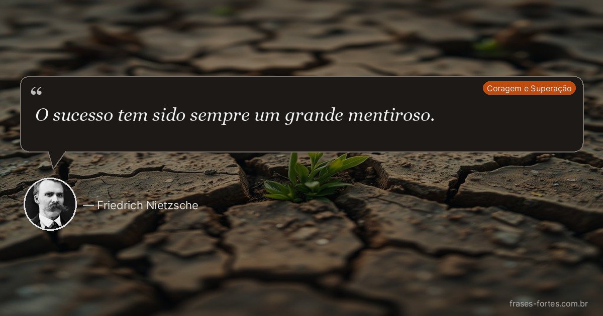 Frase de Friedrich Nietzsche