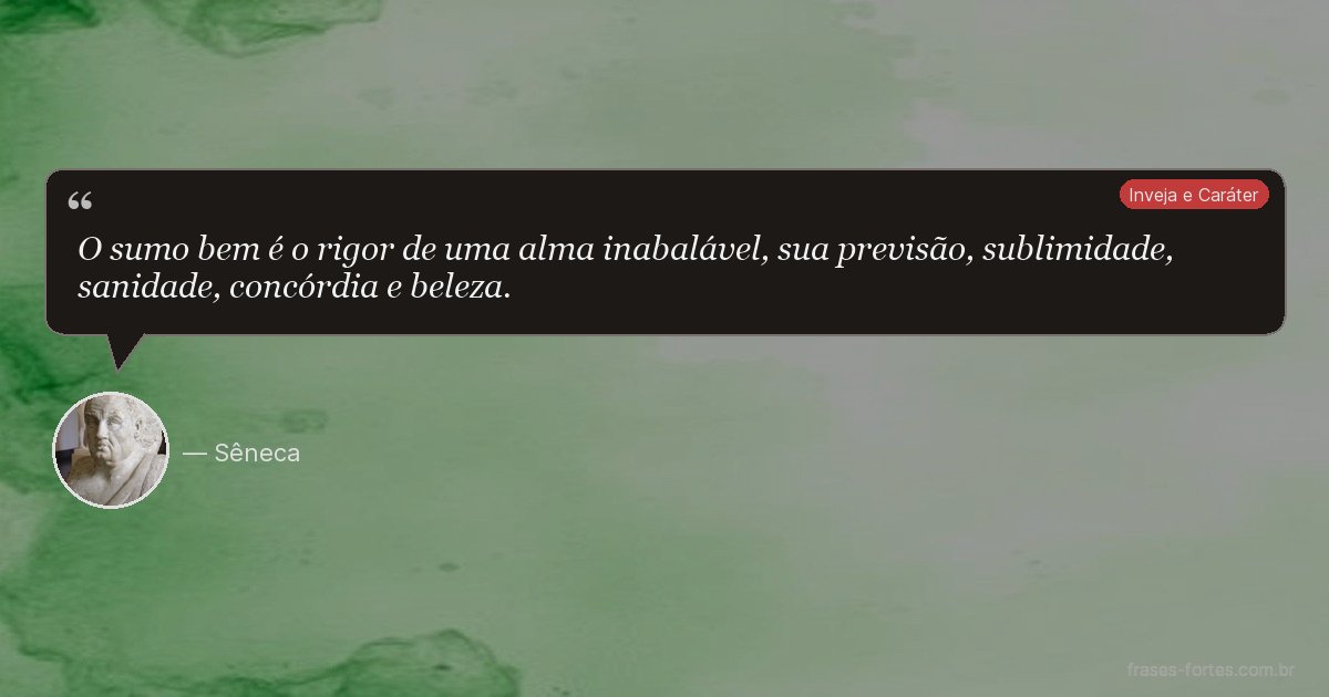Frase de Sêneca