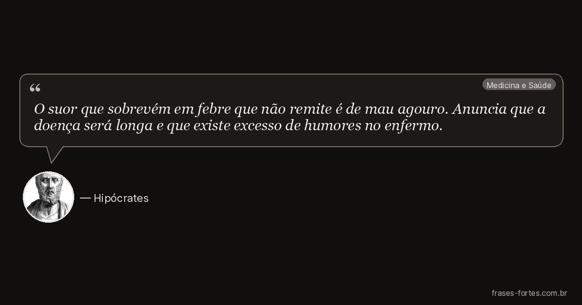 Frase de Hipócrates