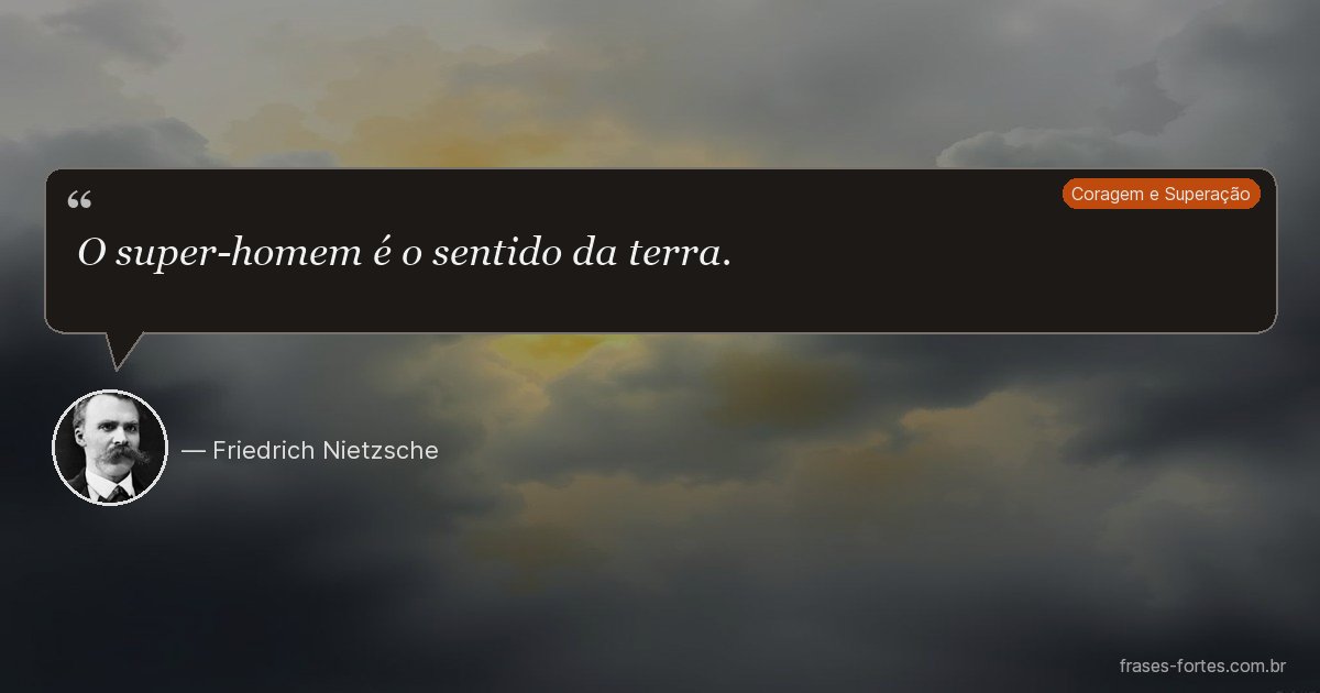 Frase de Friedrich Nietzsche