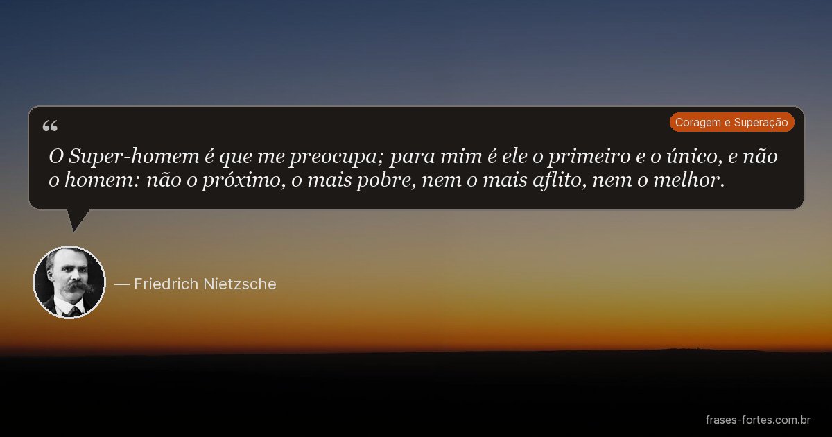 Frase de Friedrich Nietzsche