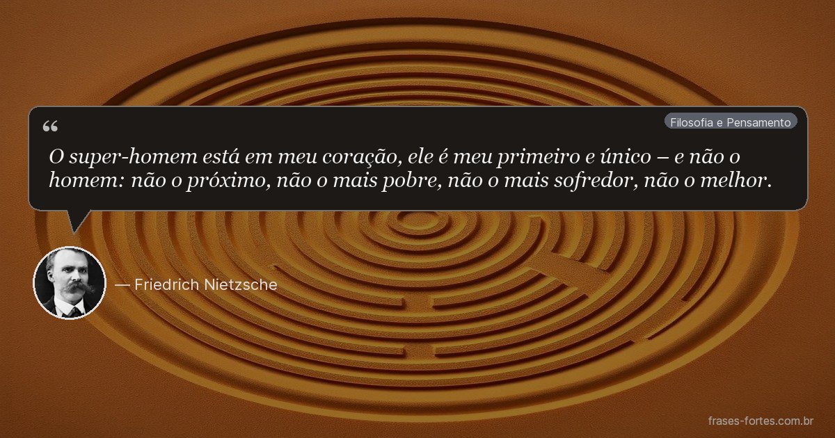 Frase de Friedrich Nietzsche