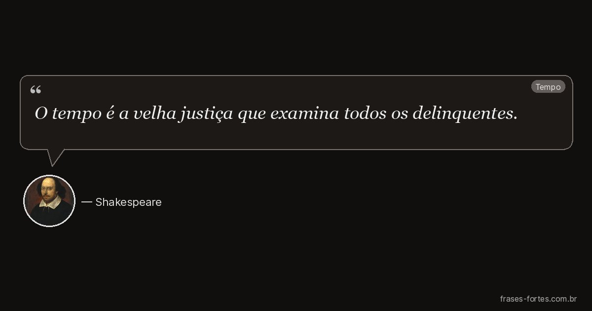 Frase de Shakespeare