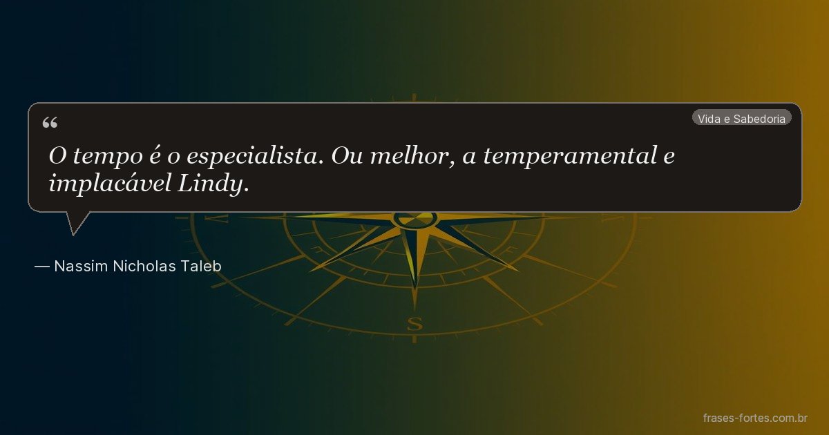 Frase de Nassim Nicholas Taleb