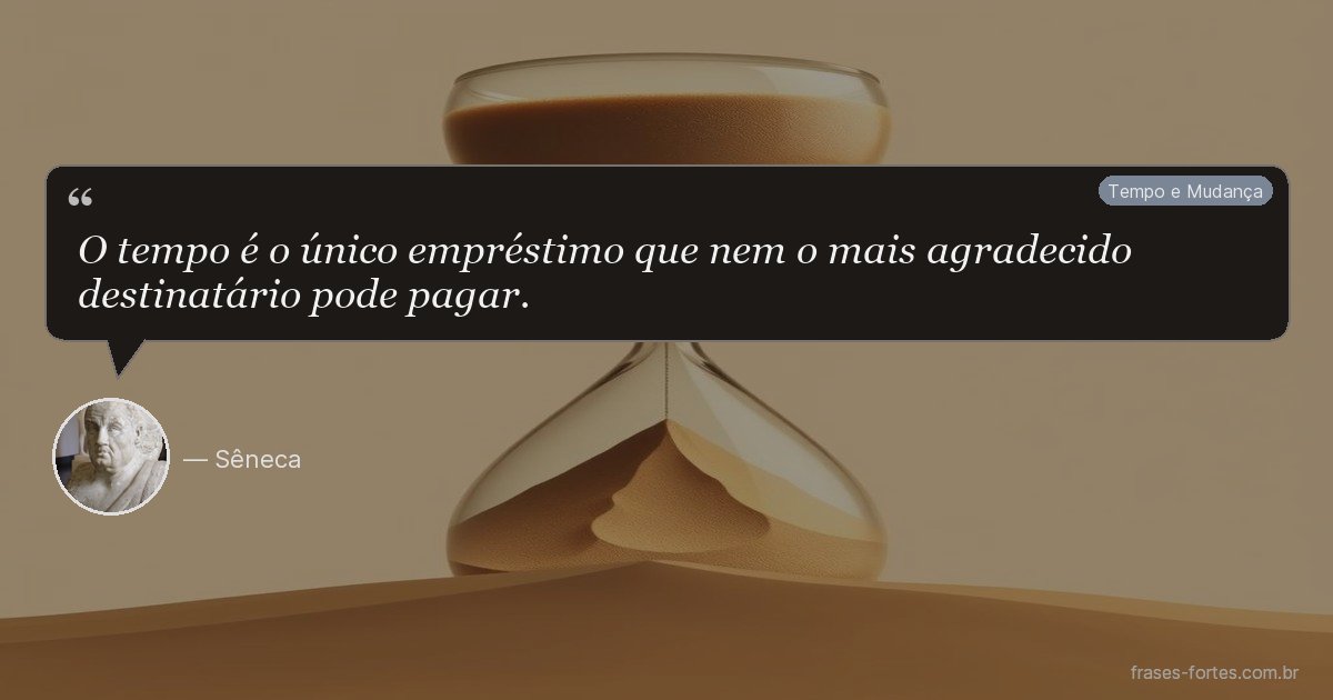 Frase de Sêneca
