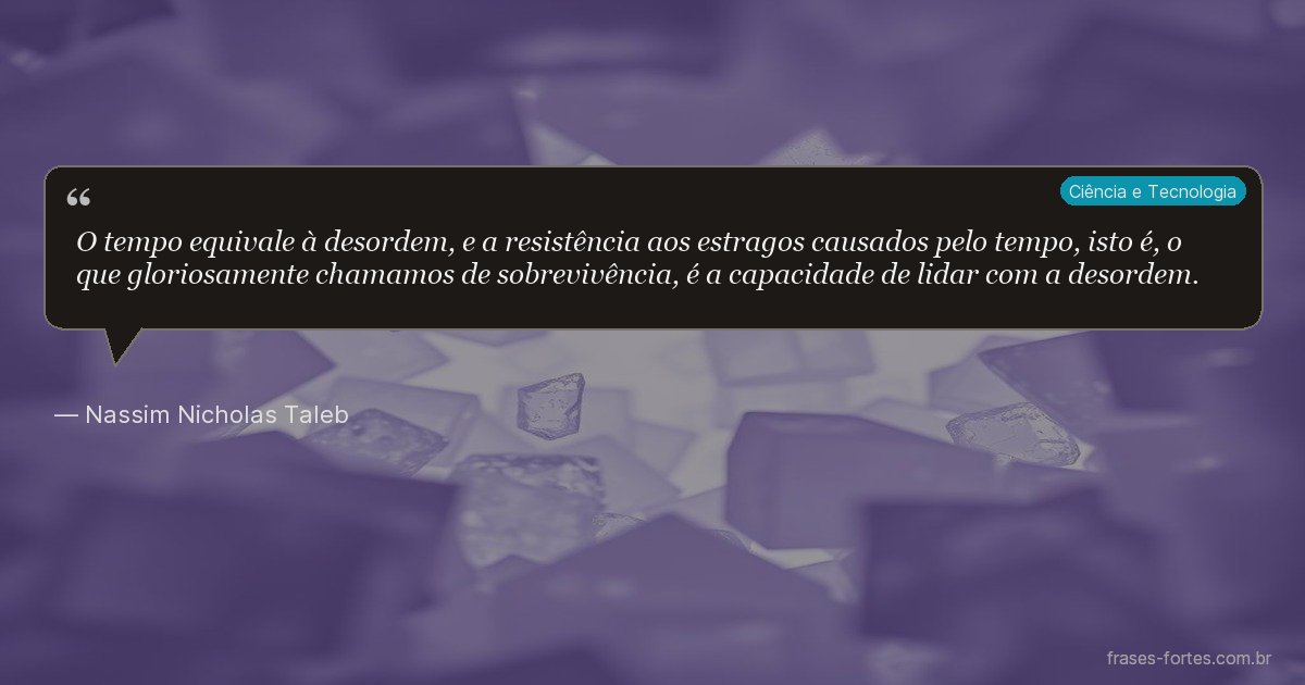Frase de Nassim Nicholas Taleb