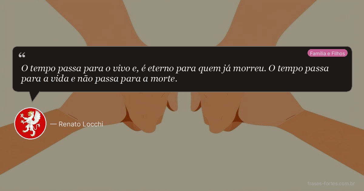 Frase de Renato Locchi