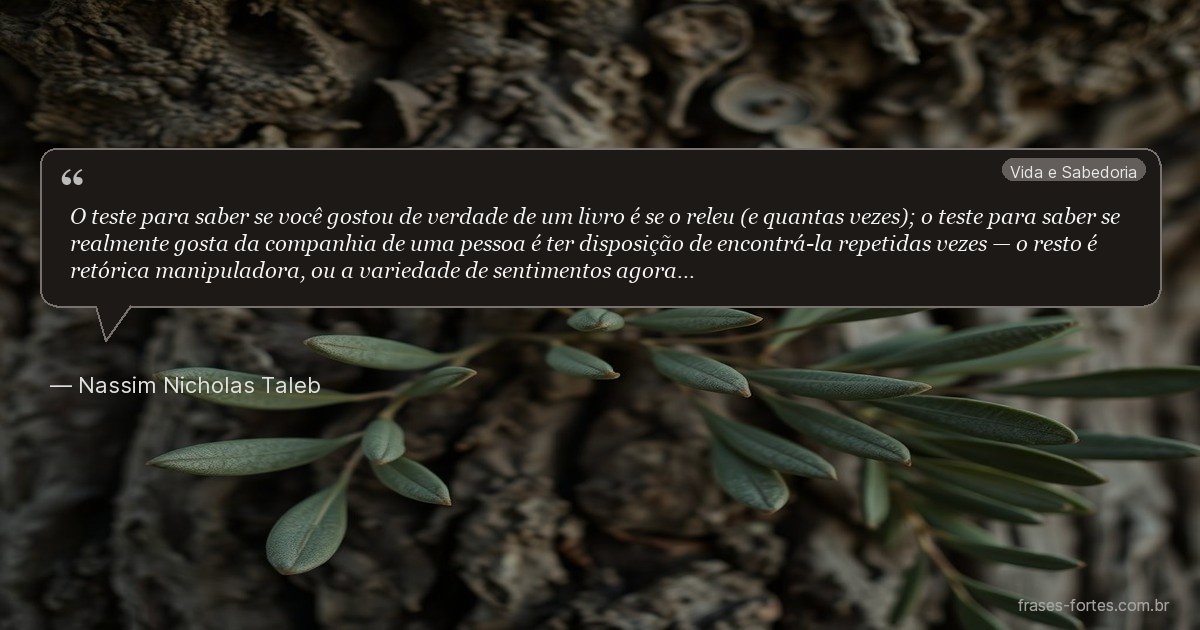 Frase de Nassim Nicholas Taleb