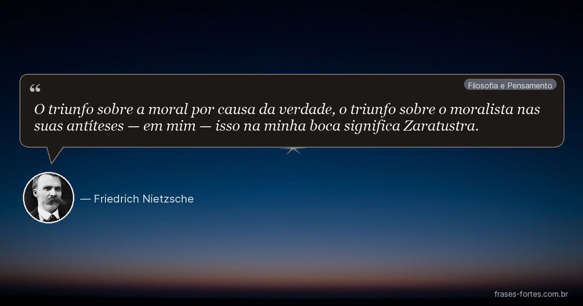 Frase de Friedrich Nietzsche