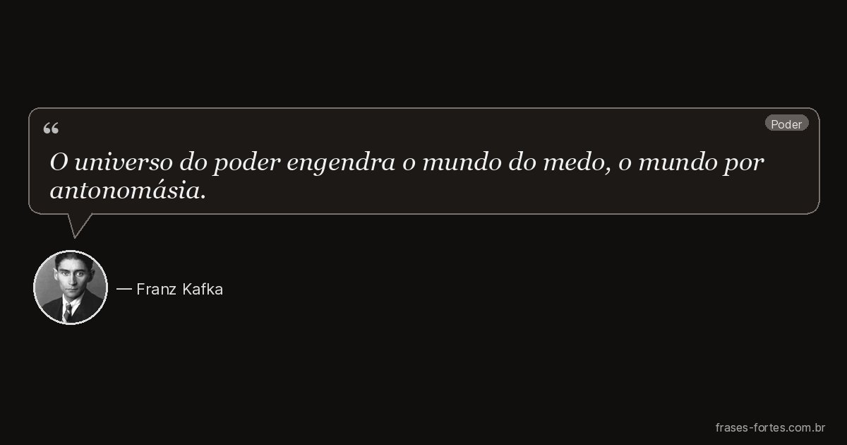 Frase de Franz Kafka