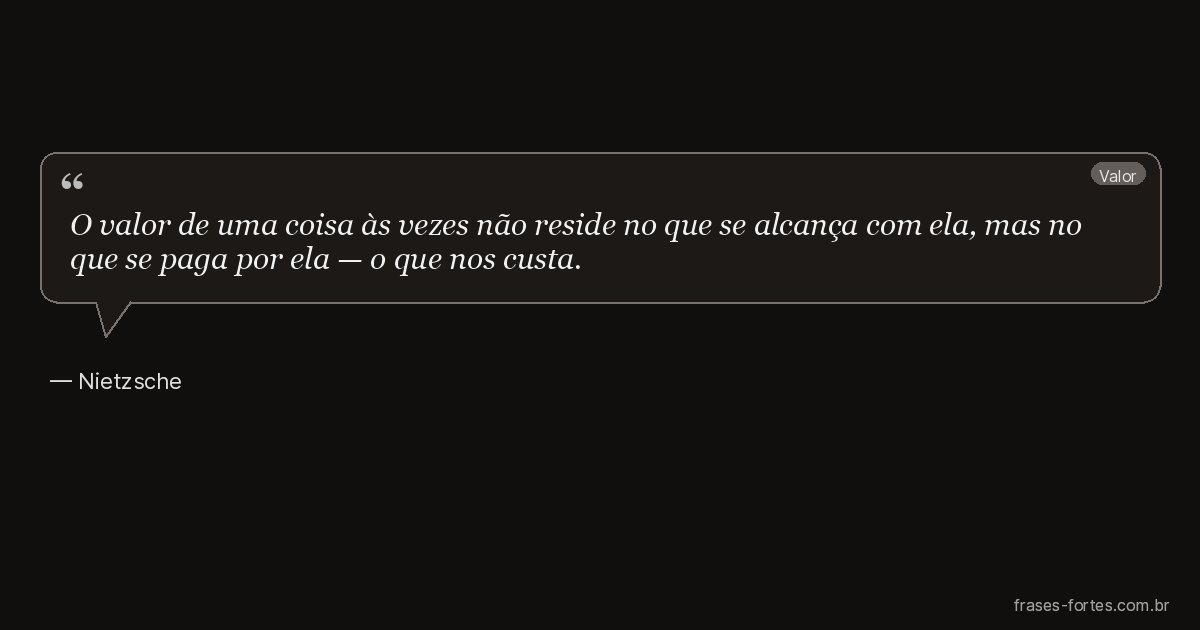 Frase de Nietzsche