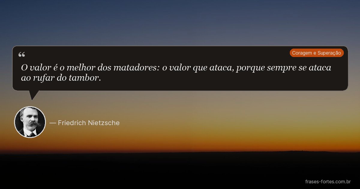 Frase de Friedrich Nietzsche