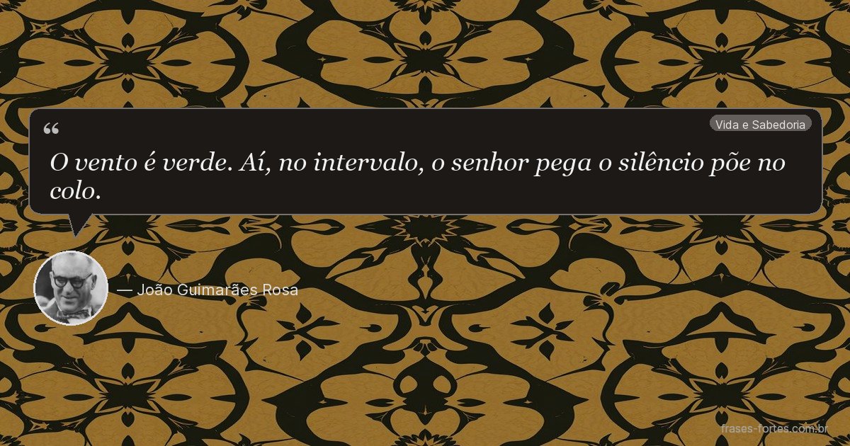 Frase de João Guimarães Rosa