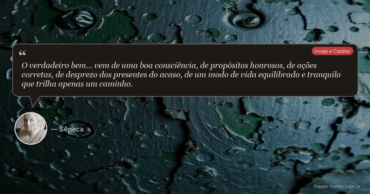 Frase de Sêneca
