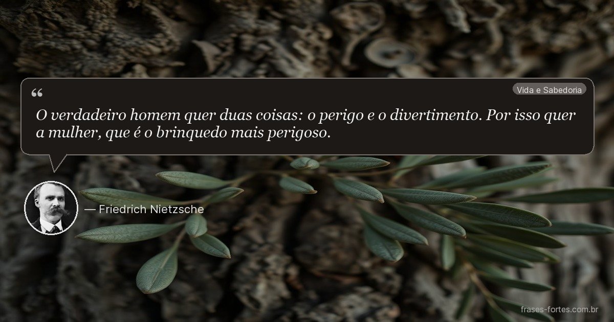 Frase de Friedrich Nietzsche