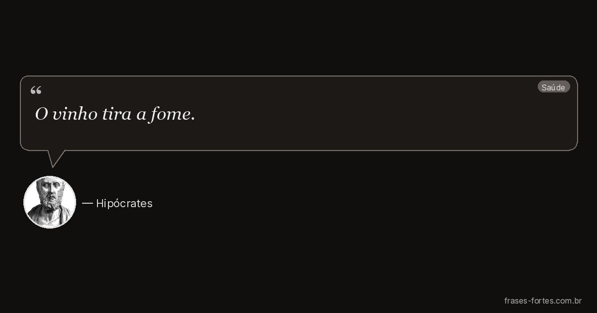 Frase de Hipócrates