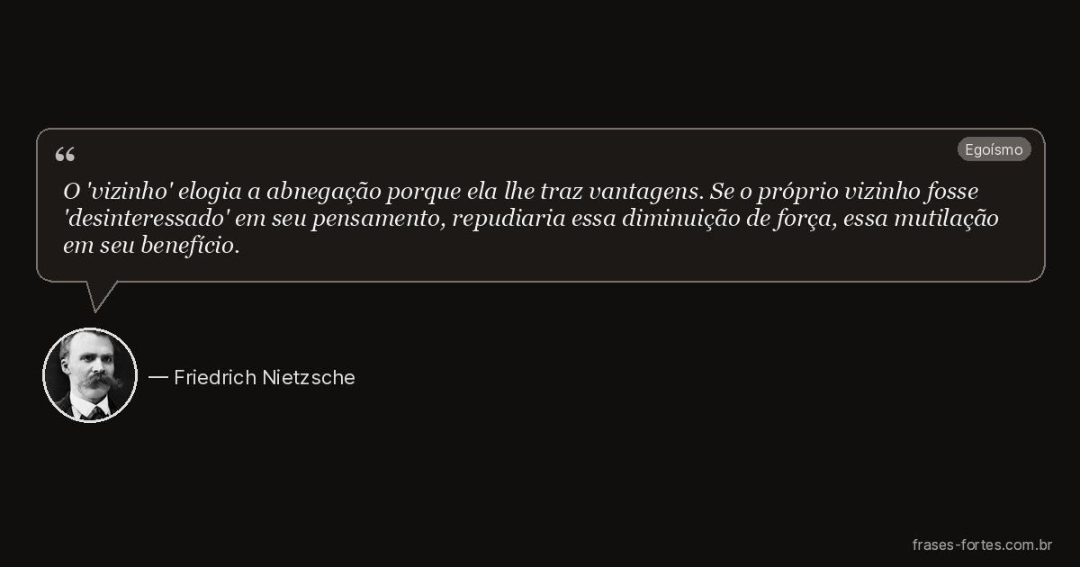 Frase de Friedrich Nietzsche