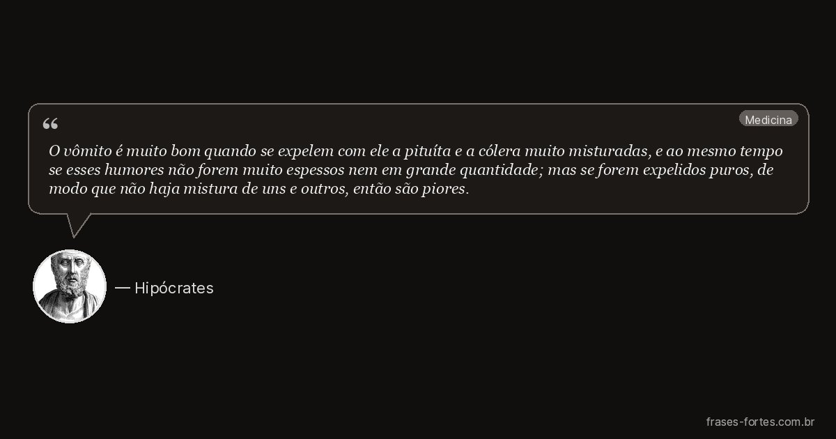 Frase de Hipócrates