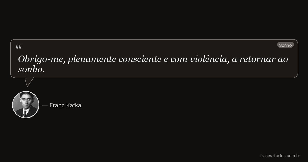 Frase de Franz Kafka