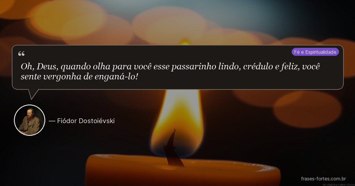 Frase de Fiódor Dostoiévski