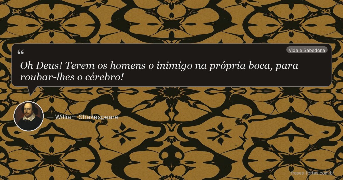 Frase de William Shakespeare