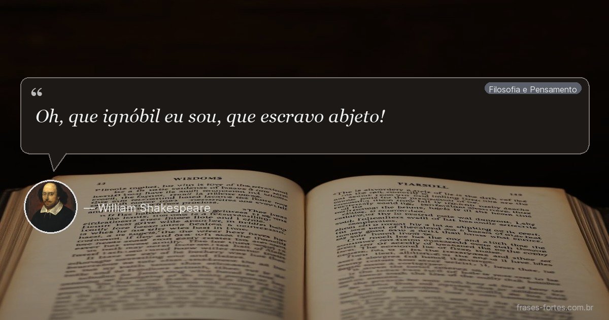 Frase de William Shakespeare
