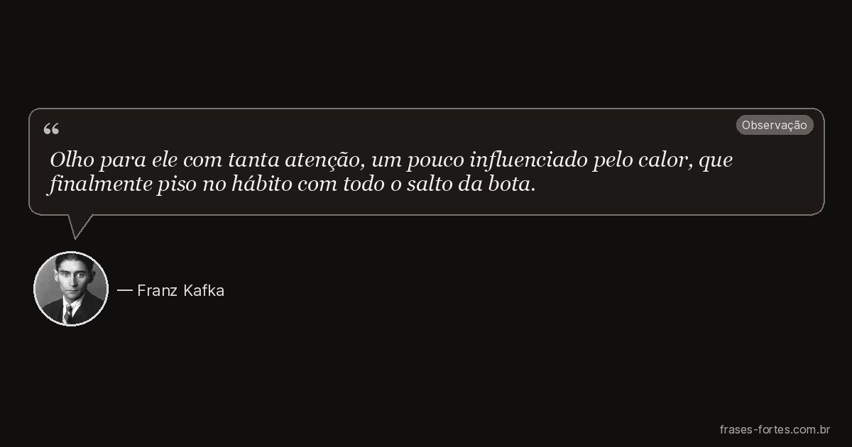 Frase de Franz Kafka