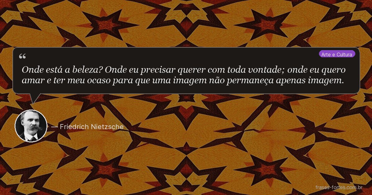 Frase de Friedrich Nietzsche