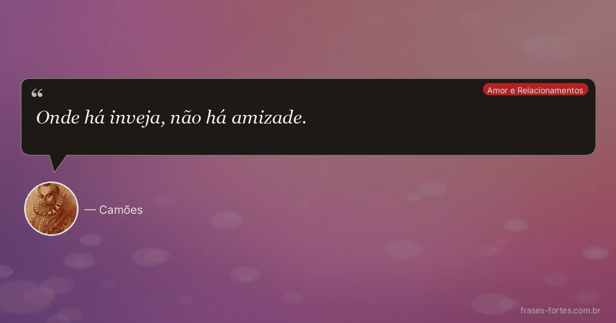 Frase de Camões