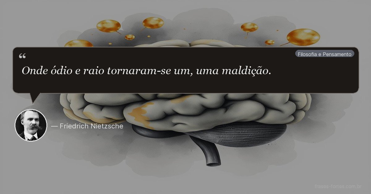 Frase de Friedrich Nietzsche